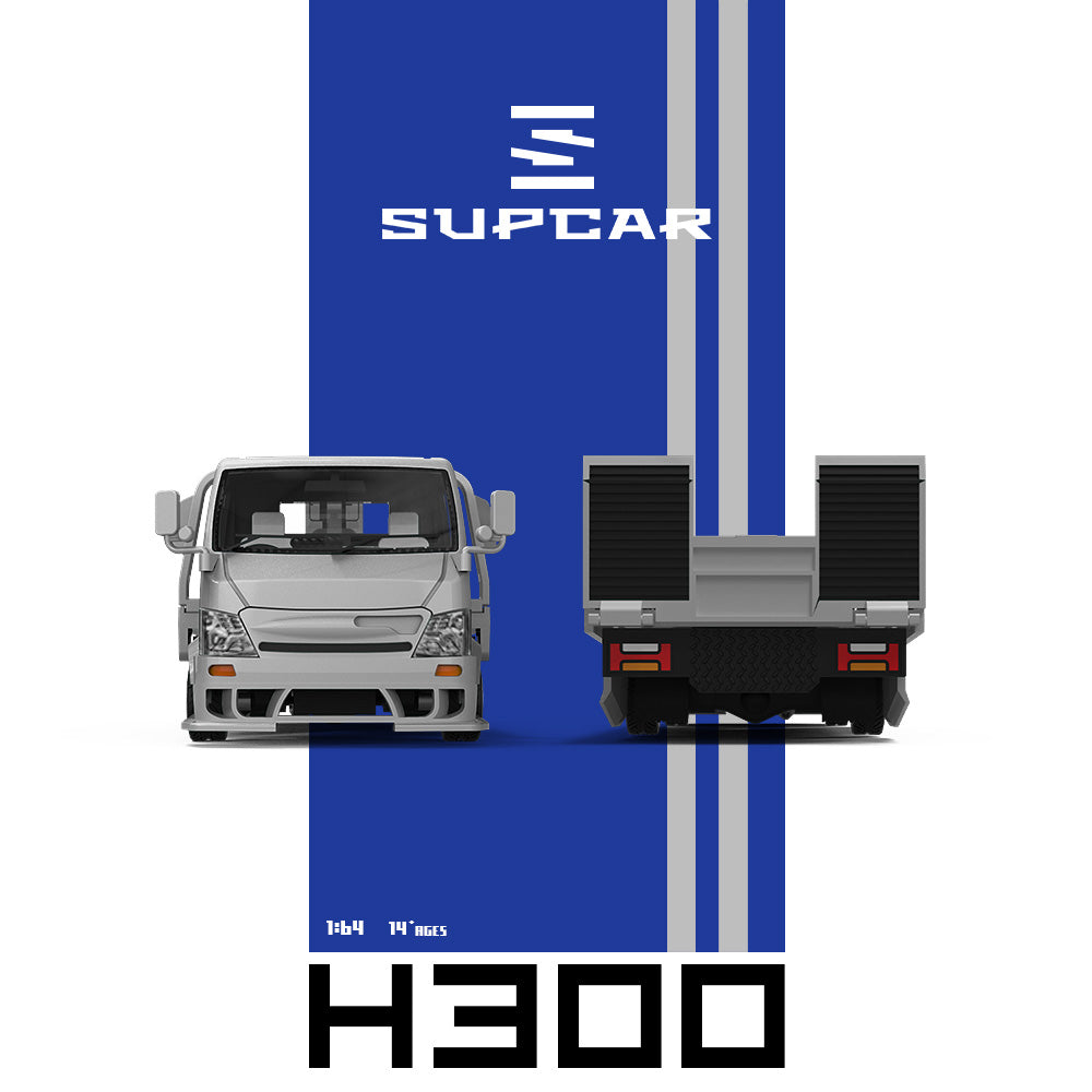 [Preorder] SUPCAR 1:64 H300 Blue&amp;Silver Livery SC647238