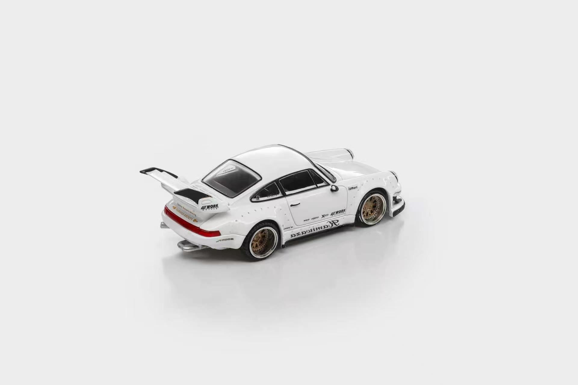 Preorder] Model Model 1:64 Porsche RWB 930 Kamiwaza White MM64