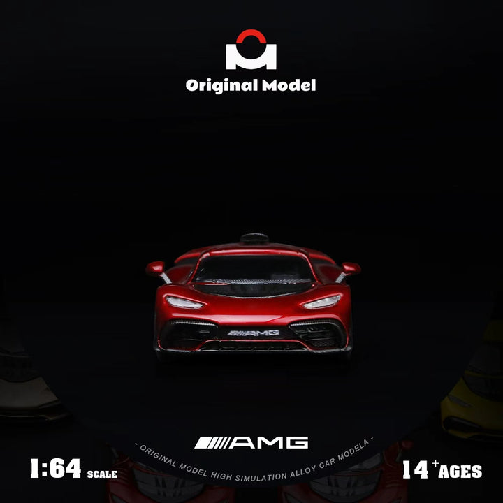 [Preorder] Original Model 1:64 Mercedes Benz AMG one - Metallic Red OM646413