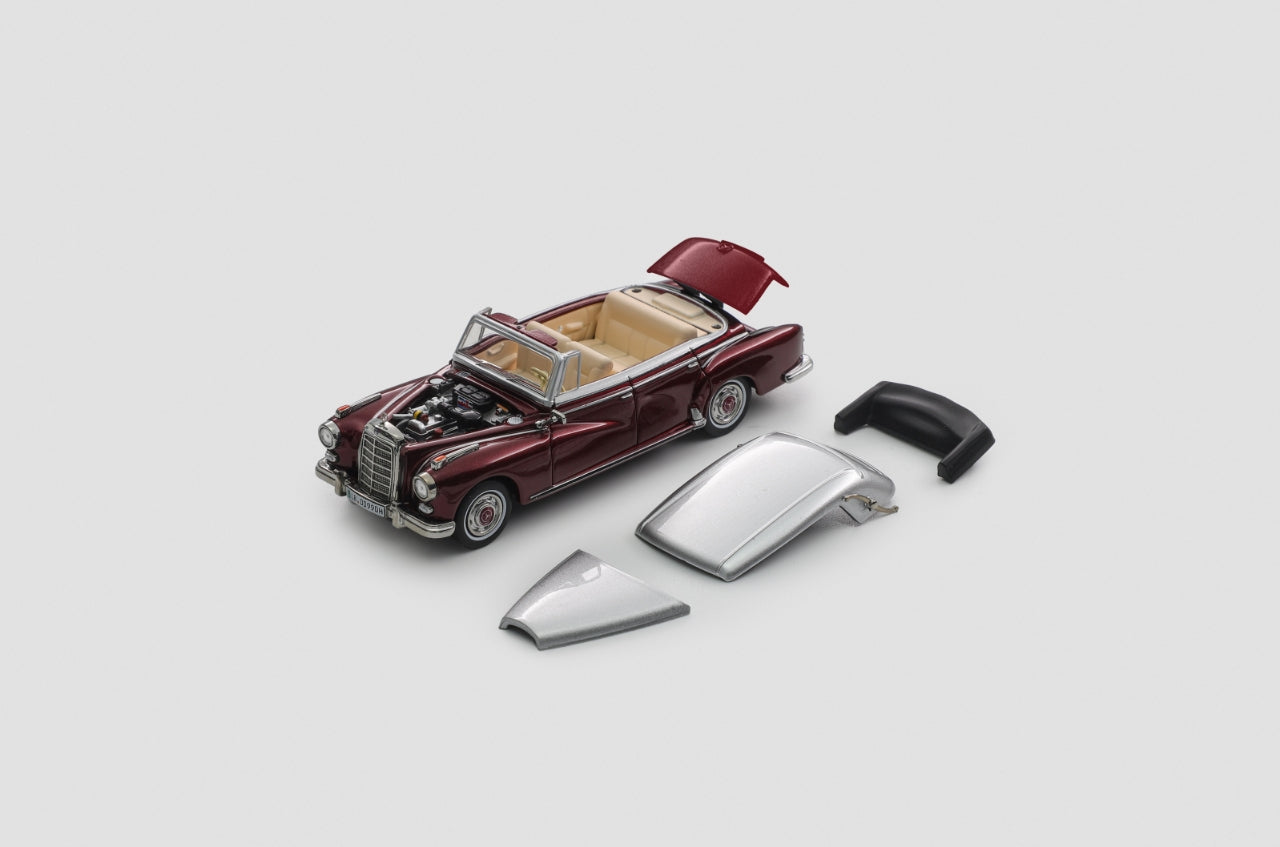 Mortal 1:64 Mercedes Benz 300D Roadster (3 Colours) – Horizon Diecast