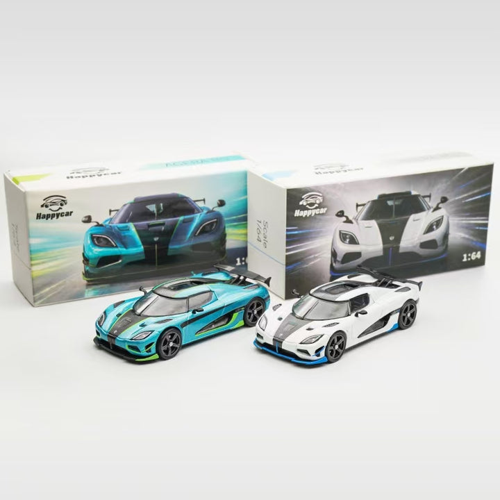 [Preorder] HappyCar 1:64 Koenigsegg Agera RS (2 Variants)
