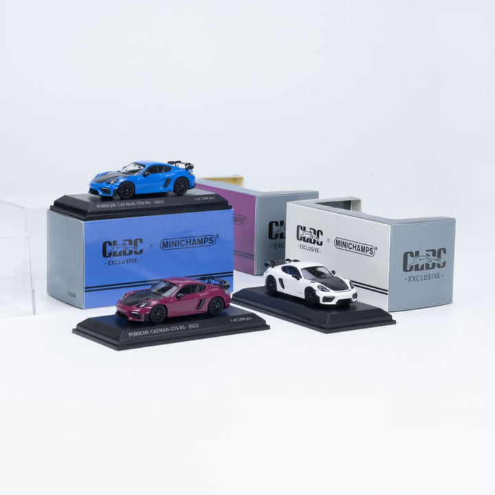 [Preorder] Minichamps 1:64 Porsche Cayman GT4RS 2022 White