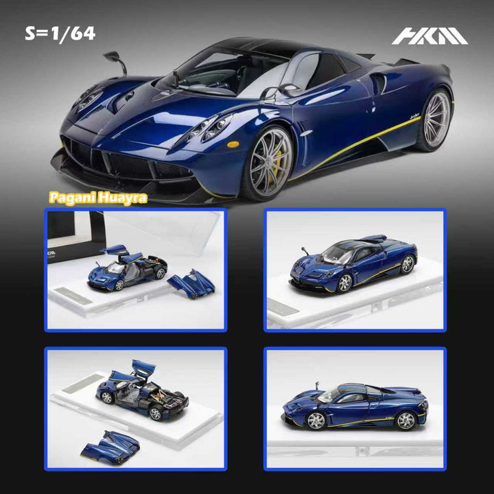 [Preorder] HKM Premium 1:64 Huayra Coupe 2014 (3 Colours)