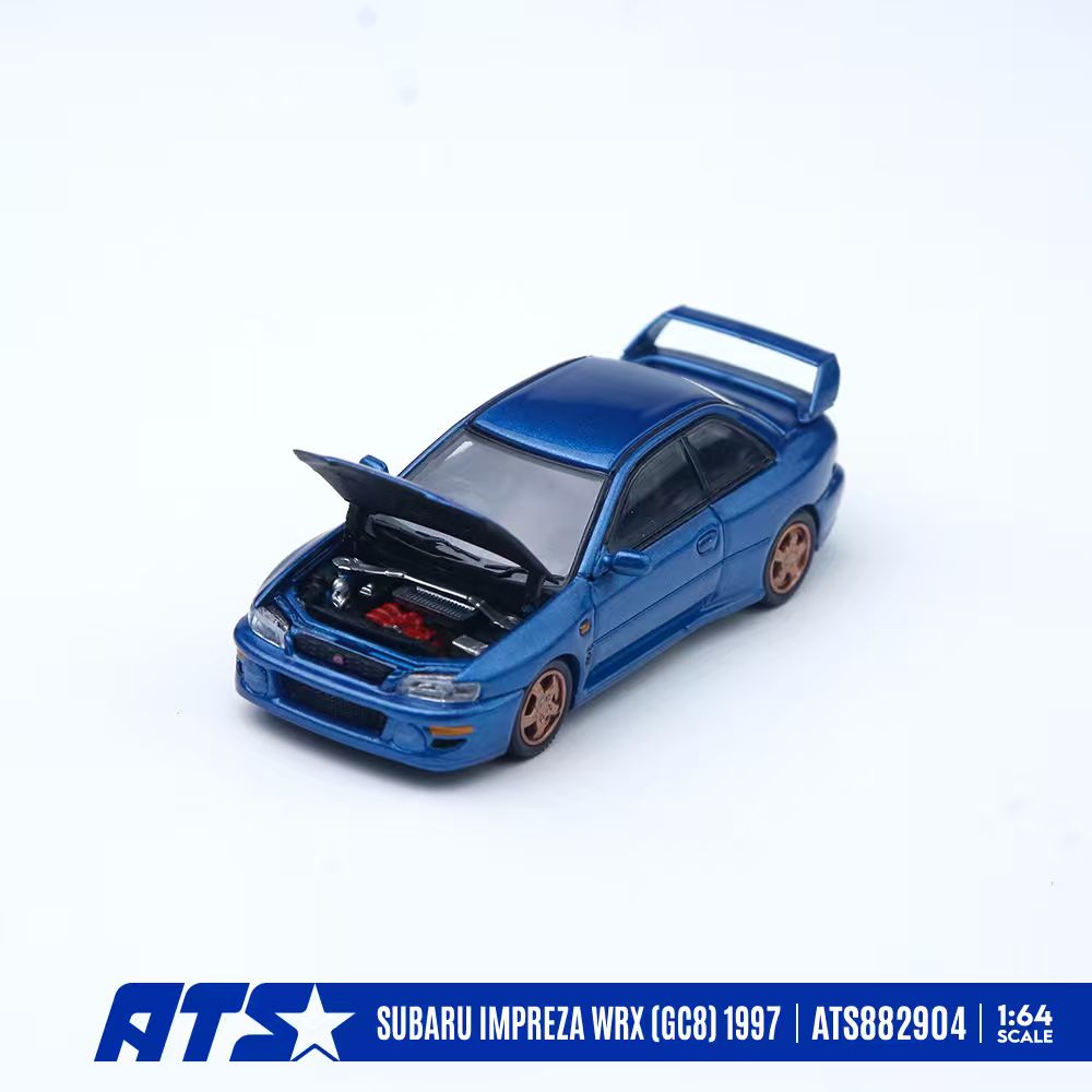[Preorder] ATS Model 1:64 Subaru Impreza WRX (GC8) 1997 (2 Colours) ATS882903/ATS882904