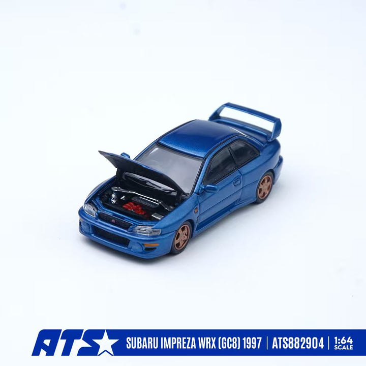 [Preorder] ATS Model 1:64 Subaru Impreza WRX (GC8) 1997 (2 Colours) ATS882903/ATS882904