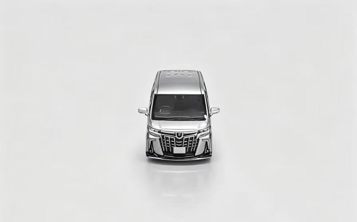 [Preorder] Model Model 1:64 Toyota Alphard Liquid Metallic Silver MM64-Alphard-004