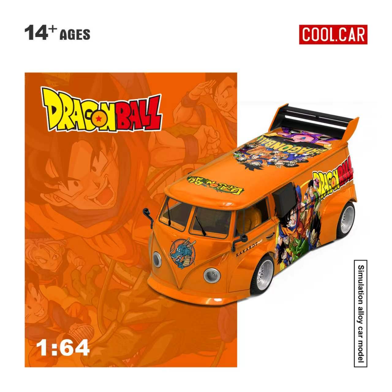 Preorder] Cool Car 1:64 Volkswagen TI PICKUP Dragon Ball Livery