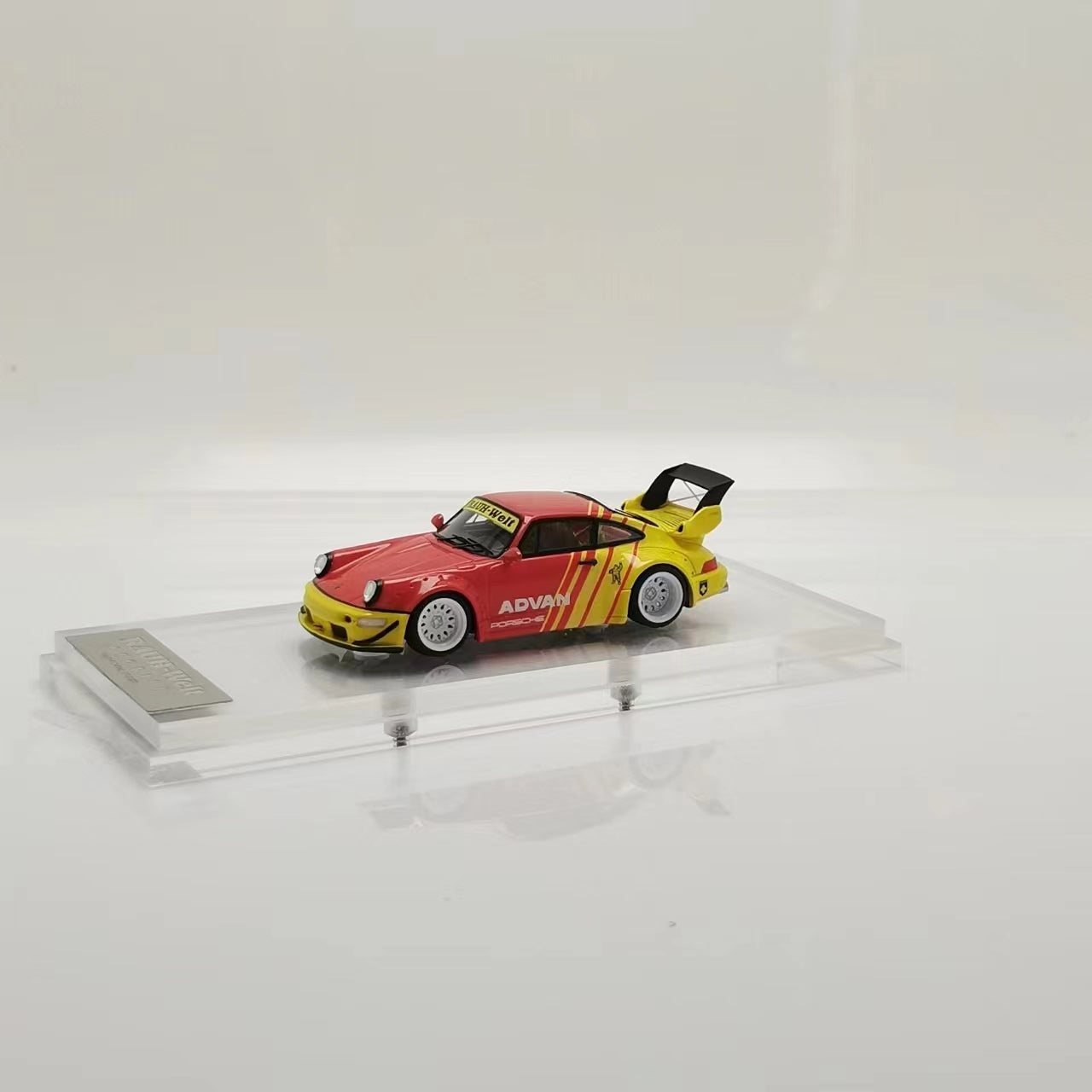 買い保障できる Porsche 1:64 Hunters Stance RWB964 Versions (4 Rauh-Welt ミニカー