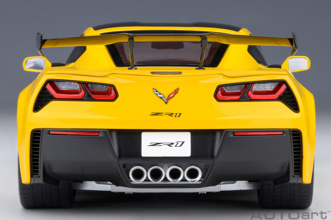 AUTOart 1:18 Chevrolet Corvette ZR1 (Racing Yellow Tintcoat)