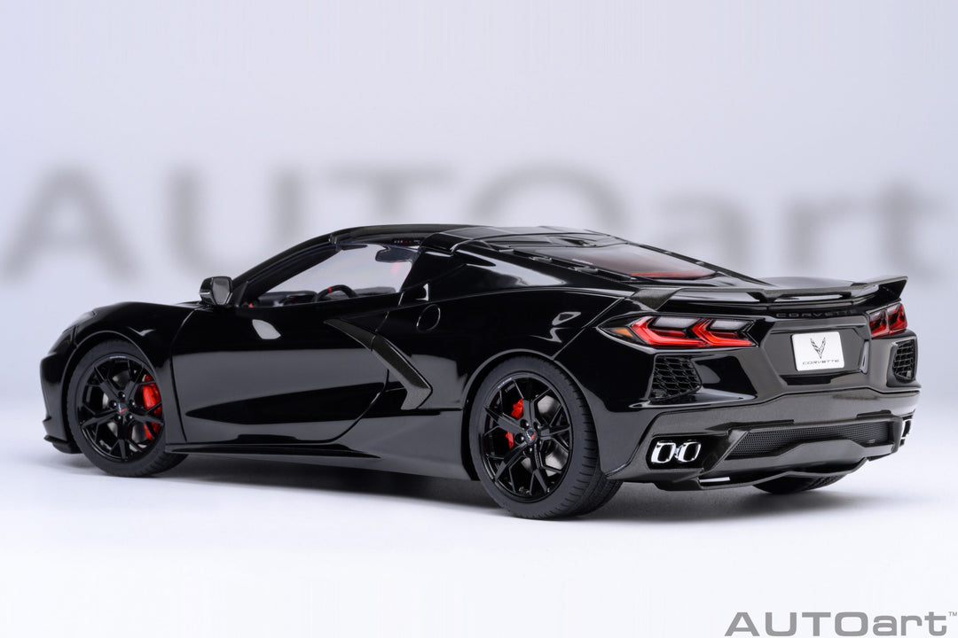 AUTOart 1:18 Chevrolet Corvette C8 Stingray Z51 (Black) 71280