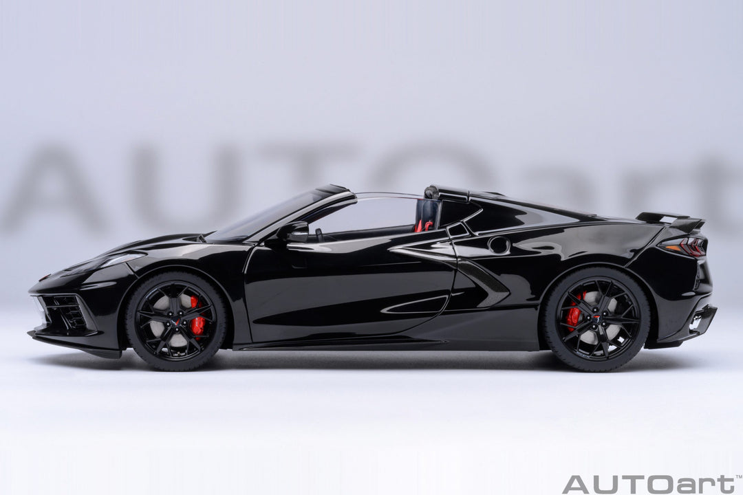 AUTOart 1:18 Chevrolet Corvette C8 Stingray Z51 (Black) 71280