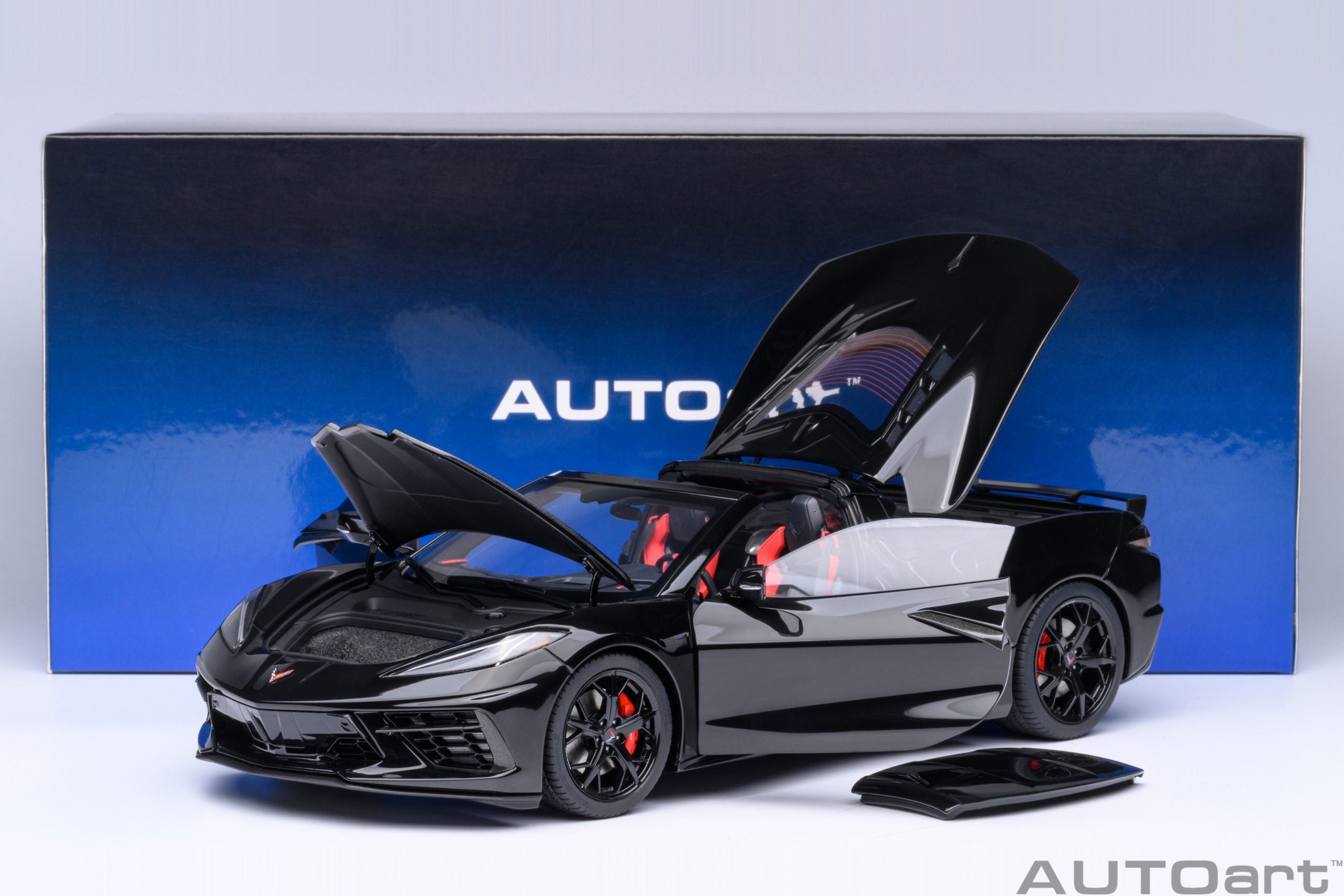 AUTOart Corvette 1:18 限定版 AUTOart 1/18 シボレー コルベット （C7） ZR1 （イエロー