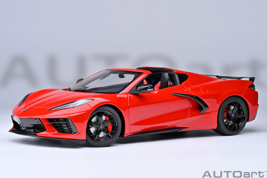 AUTOart 1:18 Chevrolet Corvette C8 Stingray Z51 in Torch Red 71282