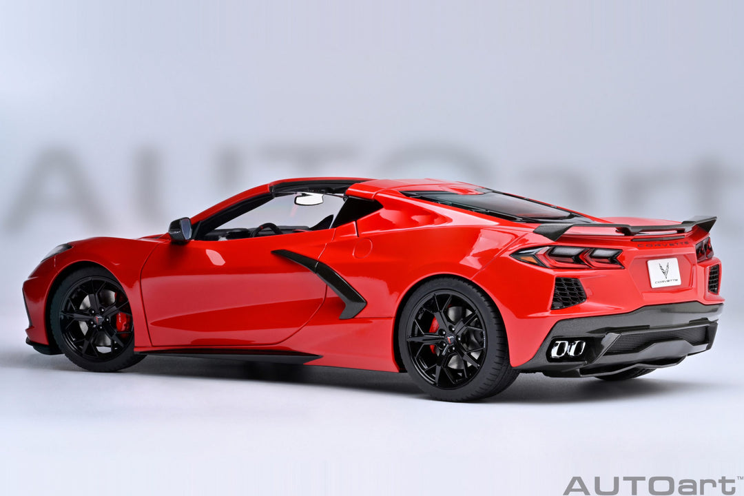 AUTOart 1:18 Chevrolet Corvette C8 Stingray Z51 in Torch Red