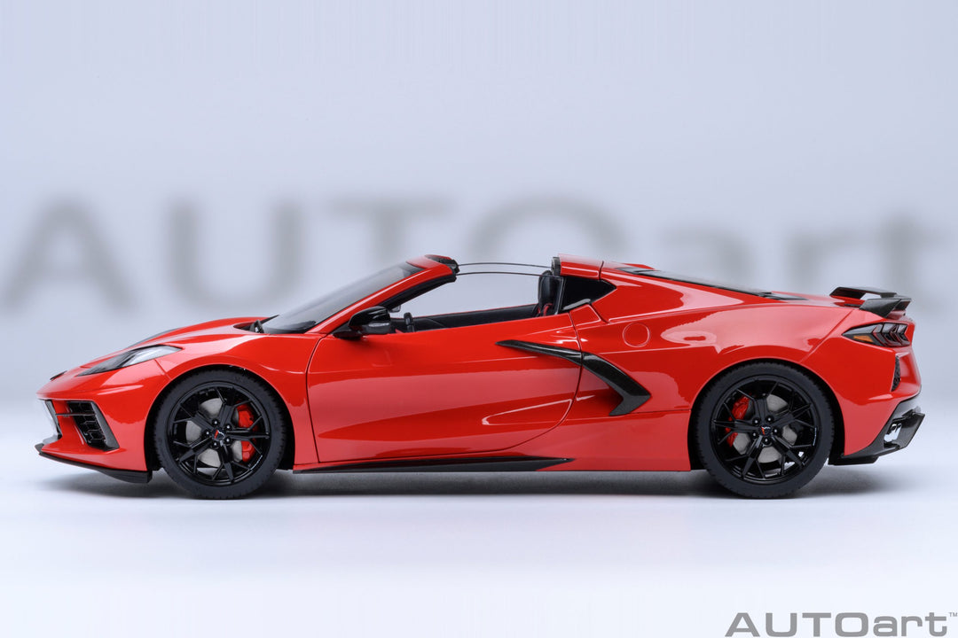 AUTOart 1:18 Chevrolet Corvette C8 Stingray Z51 in Torch Red