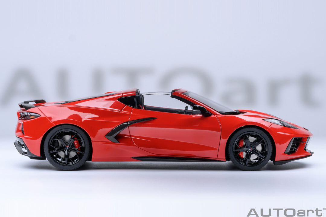 AUTOart 1:18 Chevrolet Corvette C8 Stingray Z51 in Torch Red 71282