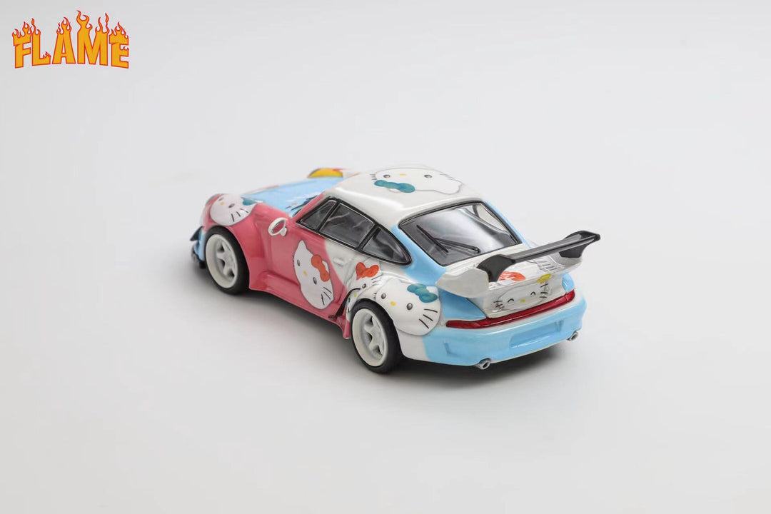 [Preorder] Flame 1:64 Porsche RWB Hello Kitty Livery (2 Verisons)