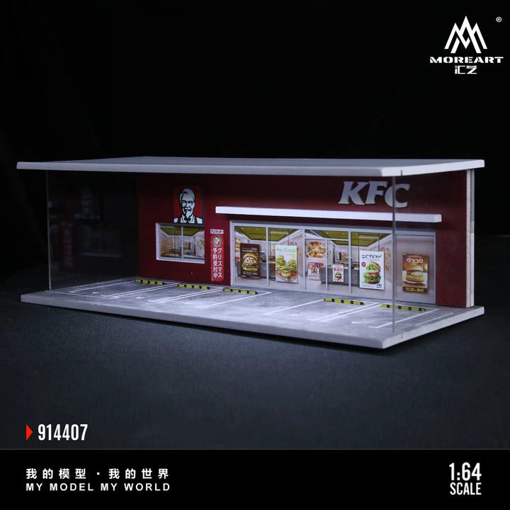 [Preorder] MoreArt 1:64 THEME LIGHTING ASSEMBLY SCENE (3 Versions) MO914407/MO914408/MO914409