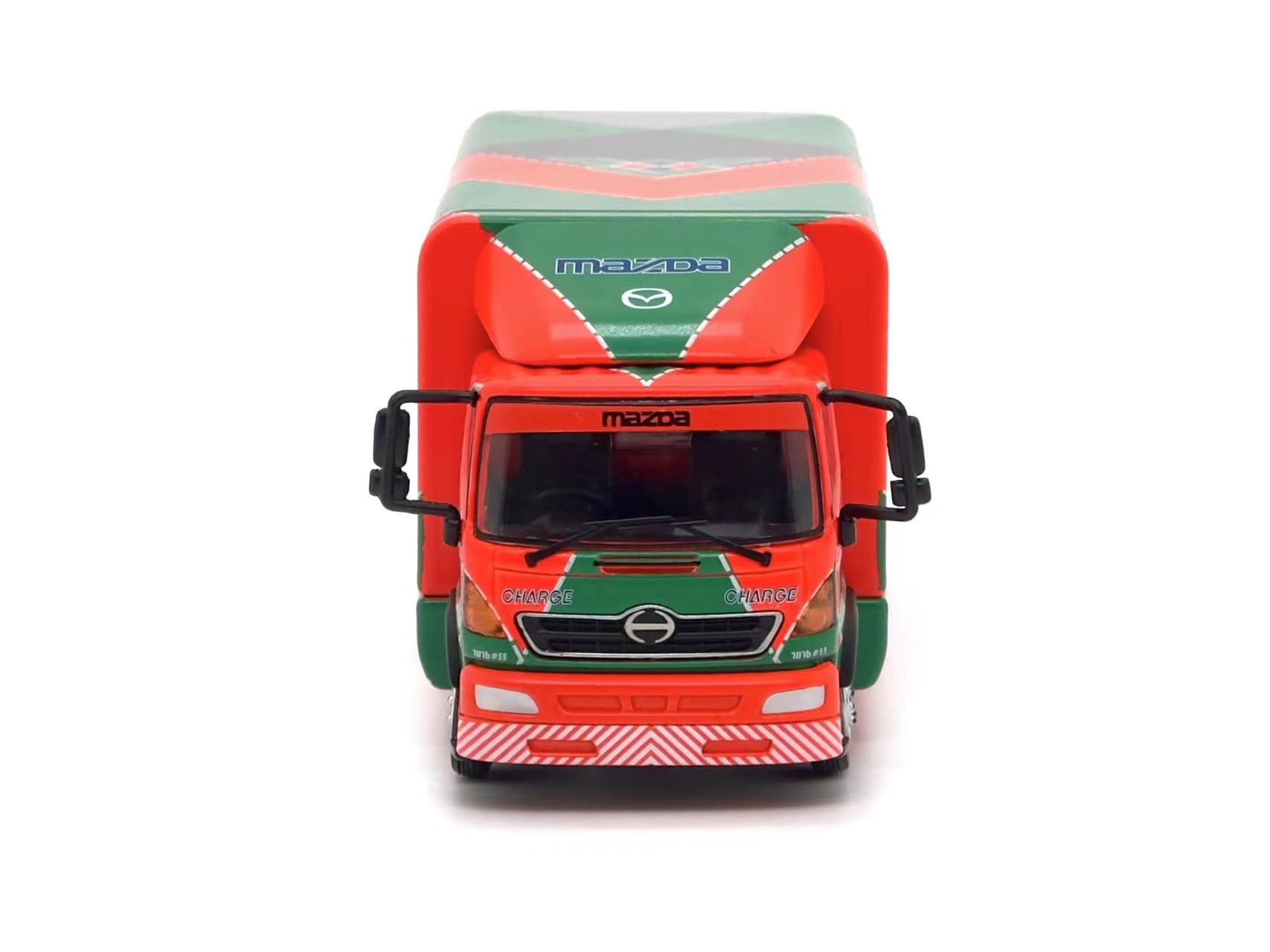 日野レンジャー（HINO 500シリーズ） スケールモデル Unique Model 1:64 Mazda X Renown Hino 500 Ranger – Horizon Diecast
