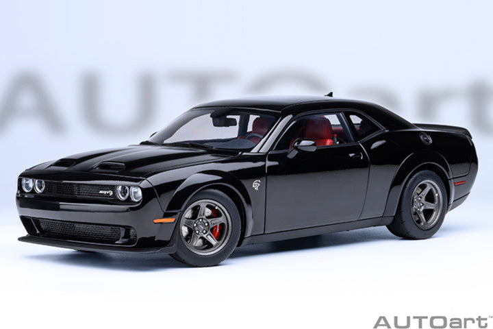 [Preorder] AUTOart 1:18 Dodge Challenger SRT Super Stock 2023 - Pitch Black 71765