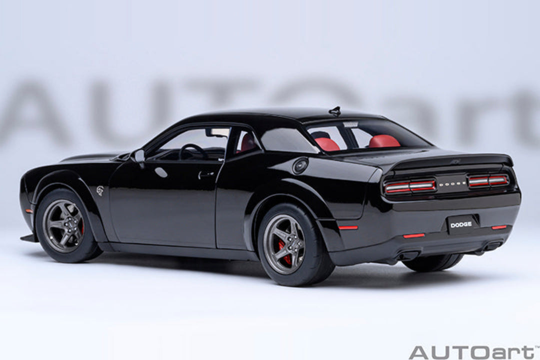 [Preorder] AUTOart 1:18 Dodge Challenger SRT Super Stock 2023 - Pitch Black 71765