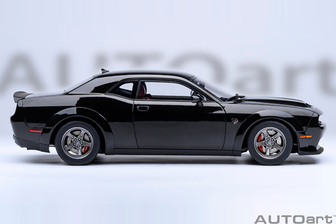 [Preorder] AUTOart 1:18 Dodge Challenger SRT Super Stock 2023 - Pitch Black 71765
