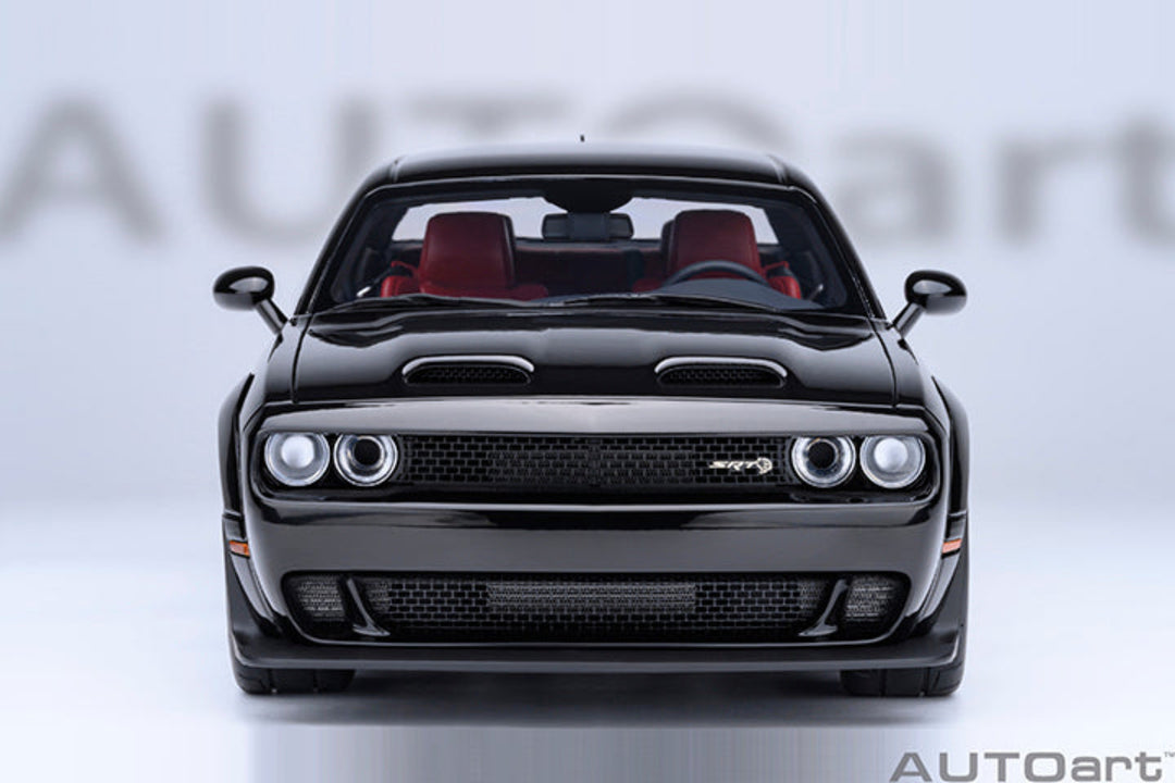 [Preorder] AUTOart 1:18 Dodge Challenger SRT Super Stock 2023 - Pitch Black 71765