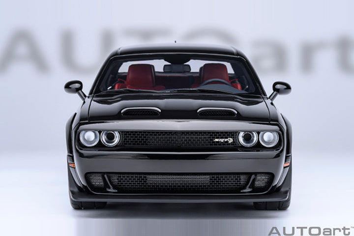 [Preorder] AUTOart 1:18 Dodge Challenger SRT Super Stock 2023 - Pitch Black 71765