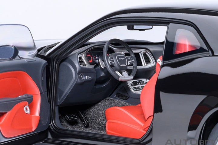 [Preorder] AUTOart 1:18 Dodge Challenger SRT Super Stock 2023 - Pitch Black 71765