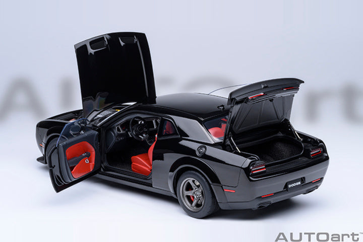 [Preorder] AUTOart 1:18 Dodge Challenger SRT Super Stock 2023 - Pitch Black 71765