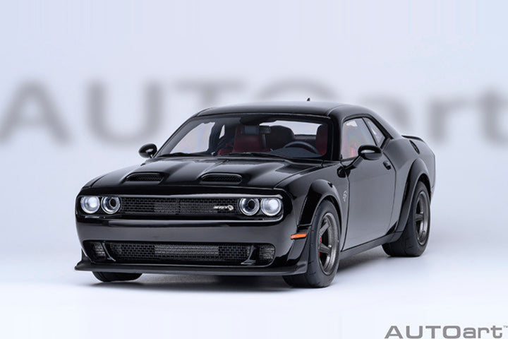 [Preorder] AUTOart 1:18 Dodge Challenger SRT Super Stock 2023 - Pitch Black 71765