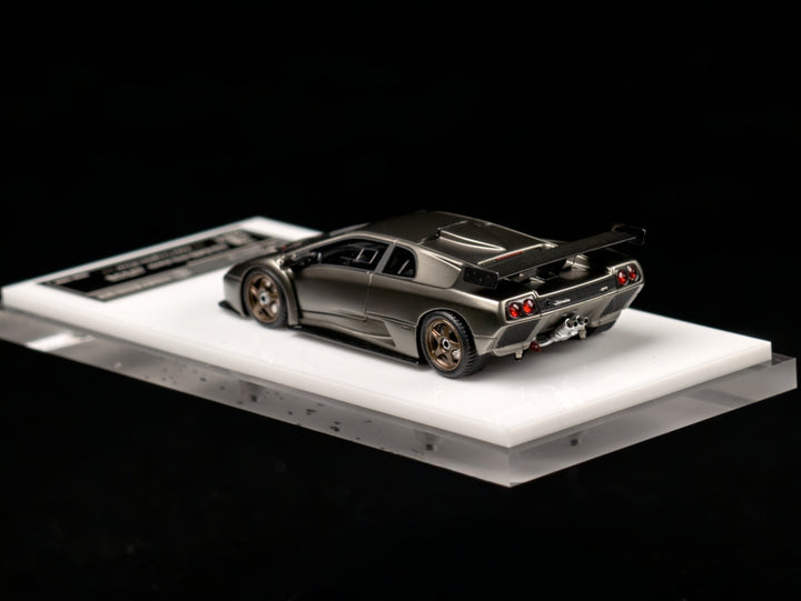 FuelMe 1:64 Lamborghini Diablo GTR Dark Tungsten Silver