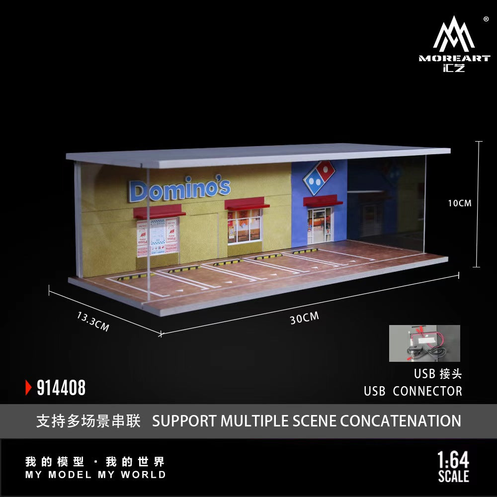 [Preorder] MoreArt 1:64 THEME LIGHTING ASSEMBLY SCENE (3 Versions) MO914407/MO914408/MO914409
