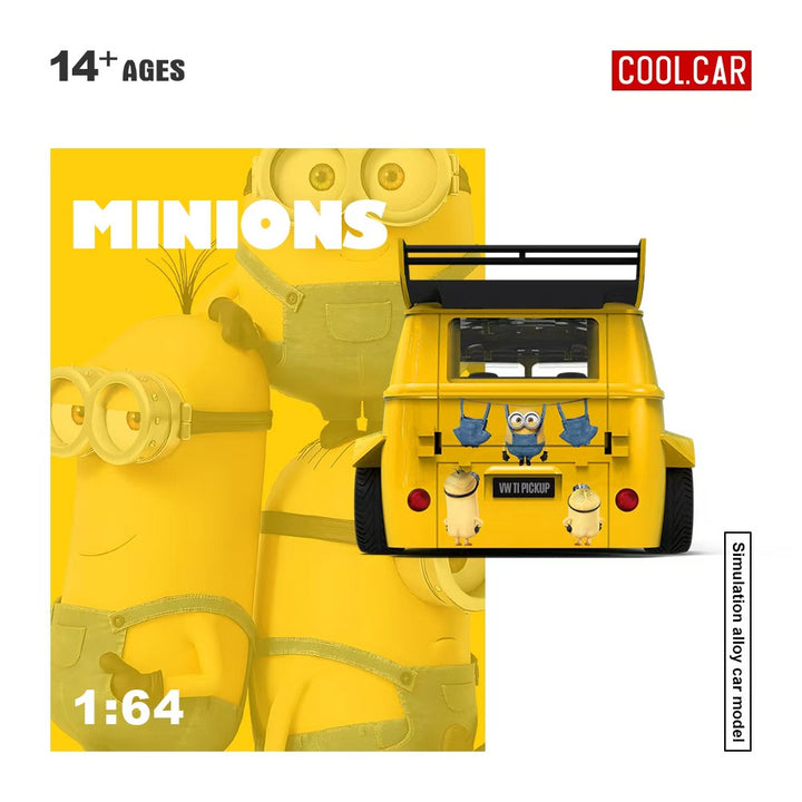 [Preorder] Cool Car 1:64 Volkswagen TI PICKUP Minions Yellow CC642953
