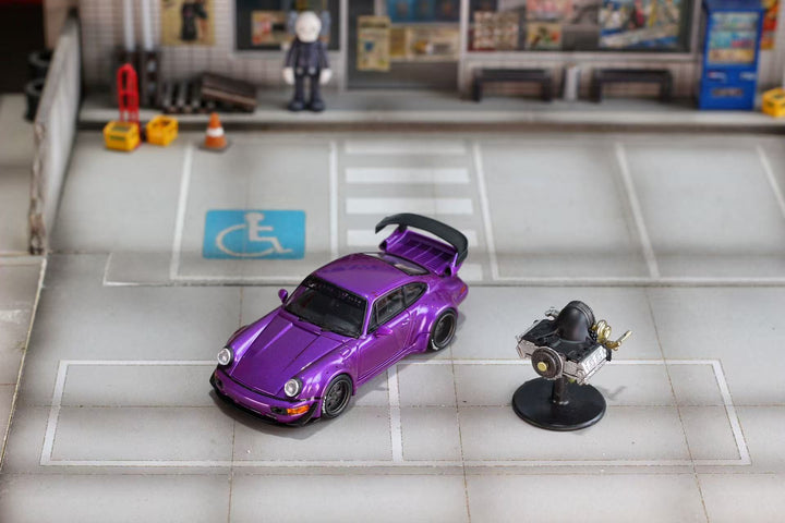 [Preorder] Street Weapon 1:64 RWB 964 Metallic Violet