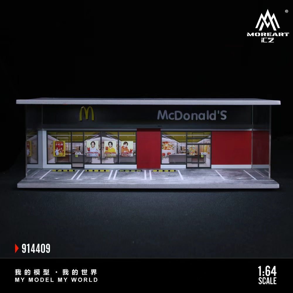 [Preorder] MoreArt 1:64 THEME LIGHTING ASSEMBLY SCENE (3 Versions) MO914407/MO914408/MO914409