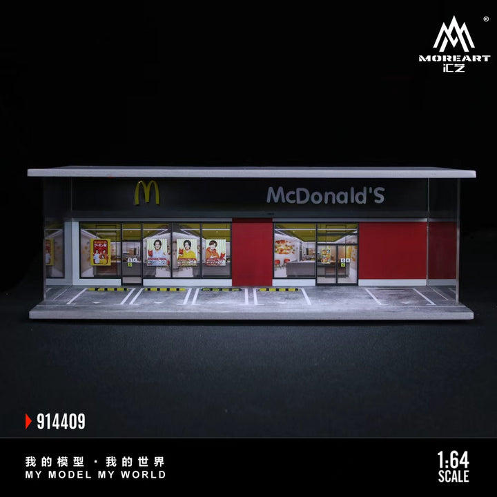 [Preorder] MoreArt 1:64 THEME LIGHTING ASSEMBLY SCENE (3 Versions) MO914407/MO914408/MO914409