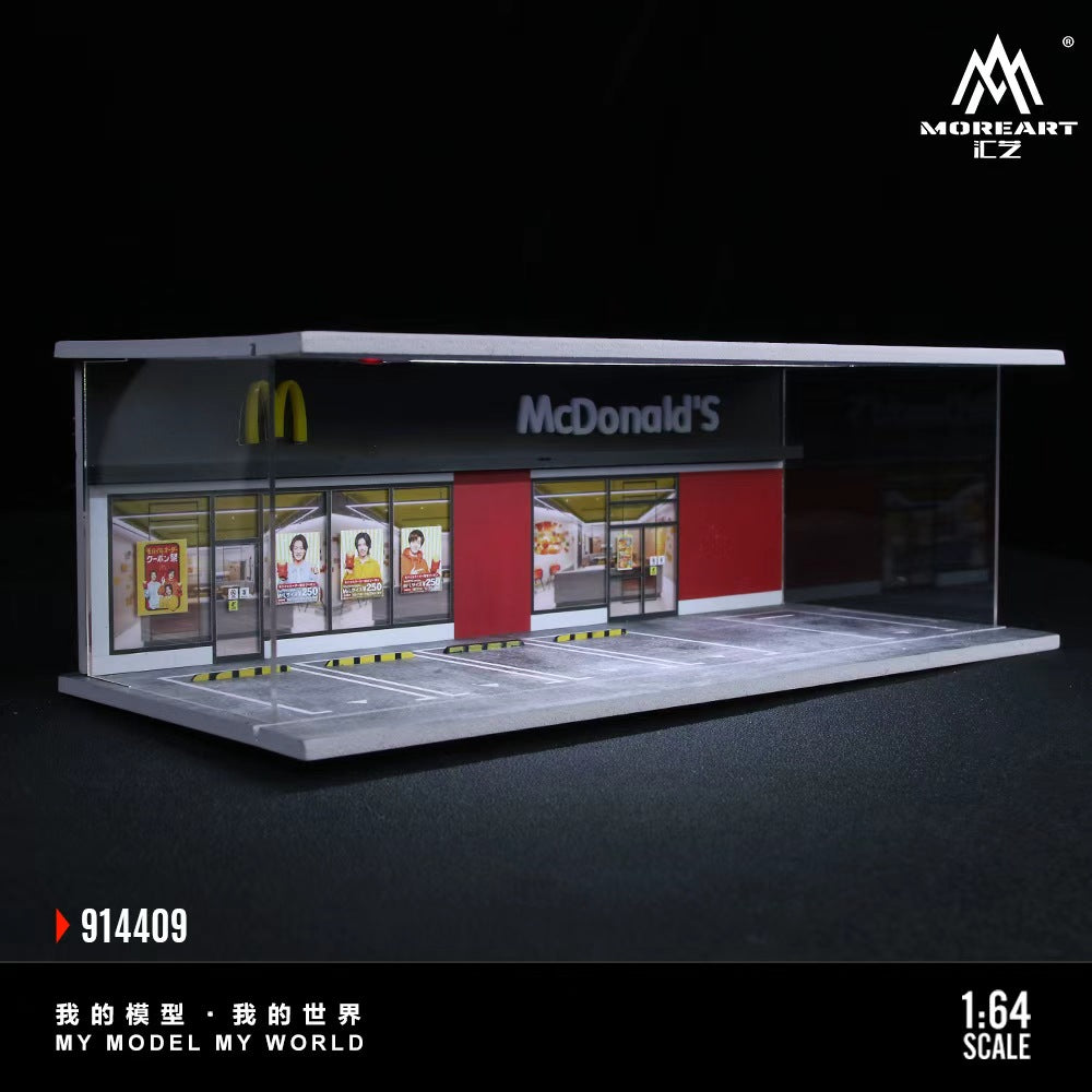[Preorder] MoreArt 1:64 THEME LIGHTING ASSEMBLY SCENE (3 Versions) MO914407/MO914408/MO914409