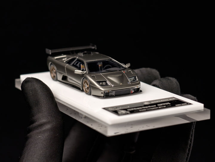 FuelMe 1:64 Lamborghini Diablo GTR Dark Tungsten Silver