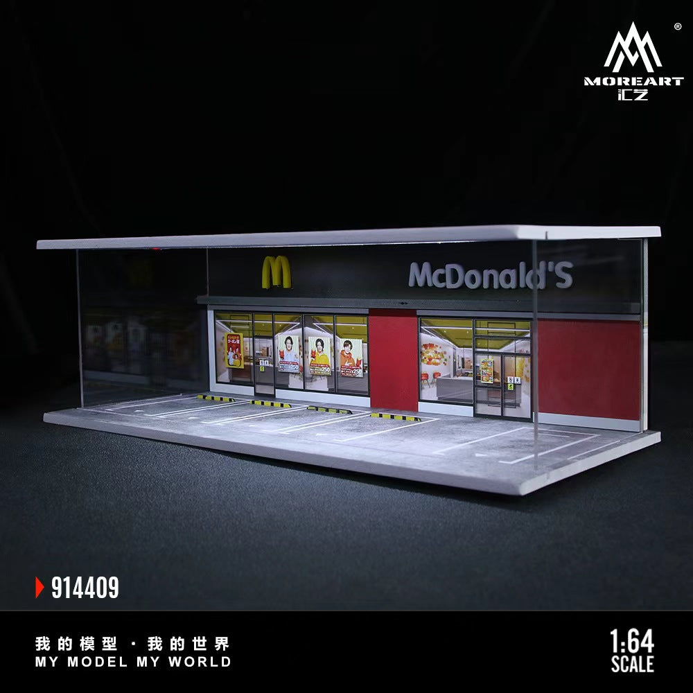[Preorder] MoreArt 1:64 THEME LIGHTING ASSEMBLY SCENE (3 Versions) MO914407/MO914408/MO914409