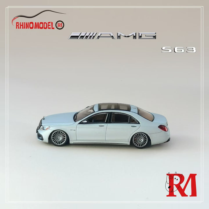 [Preorder] Rhino Model 1:64 Mercedes-Benz S Class 6th Generation W222 AMG S63 (4 Versions)