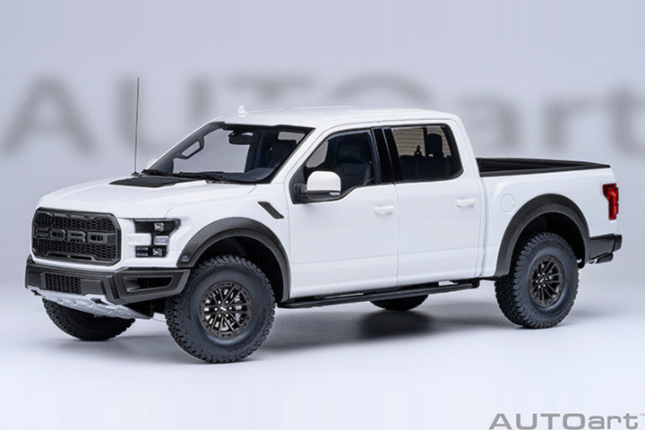 [Preorder] AUTOart 1:18 Ford F-150 Raptor Supercrew 2019 - Oxford White 72946