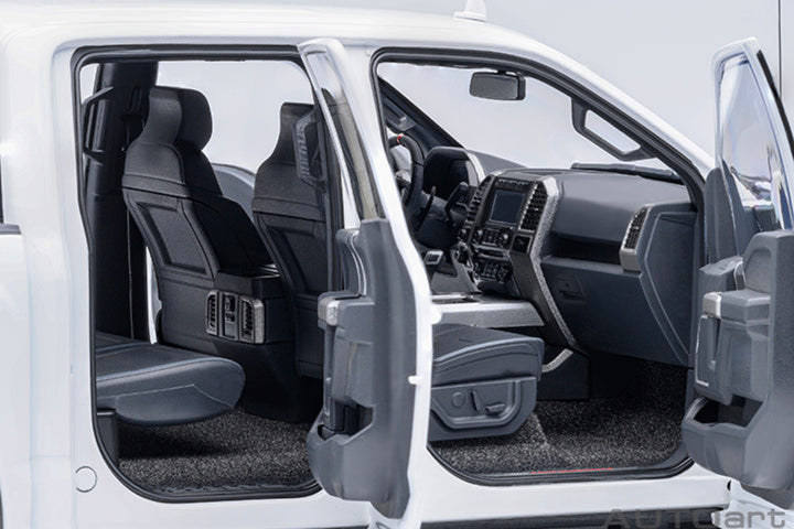 [Preorder] AUTOart 1:18 Ford F-150 Raptor Supercrew 2019 - Oxford White 72946