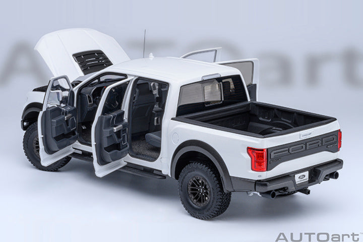 [Preorder] AUTOart 1:18 Ford F-150 Raptor Supercrew 2019 - Oxford White 72946