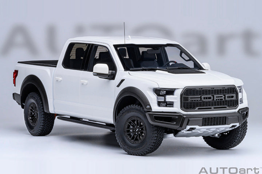 [Preorder] AUTOart 1:18 Ford F-150 Raptor Supercrew 2019 - Oxford White 72946