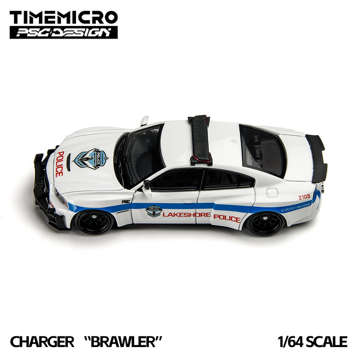 [Preorder] TimeMicro × PSC DESIGN 1:64 Dodge CHARGER"BRAWLER” TM648206