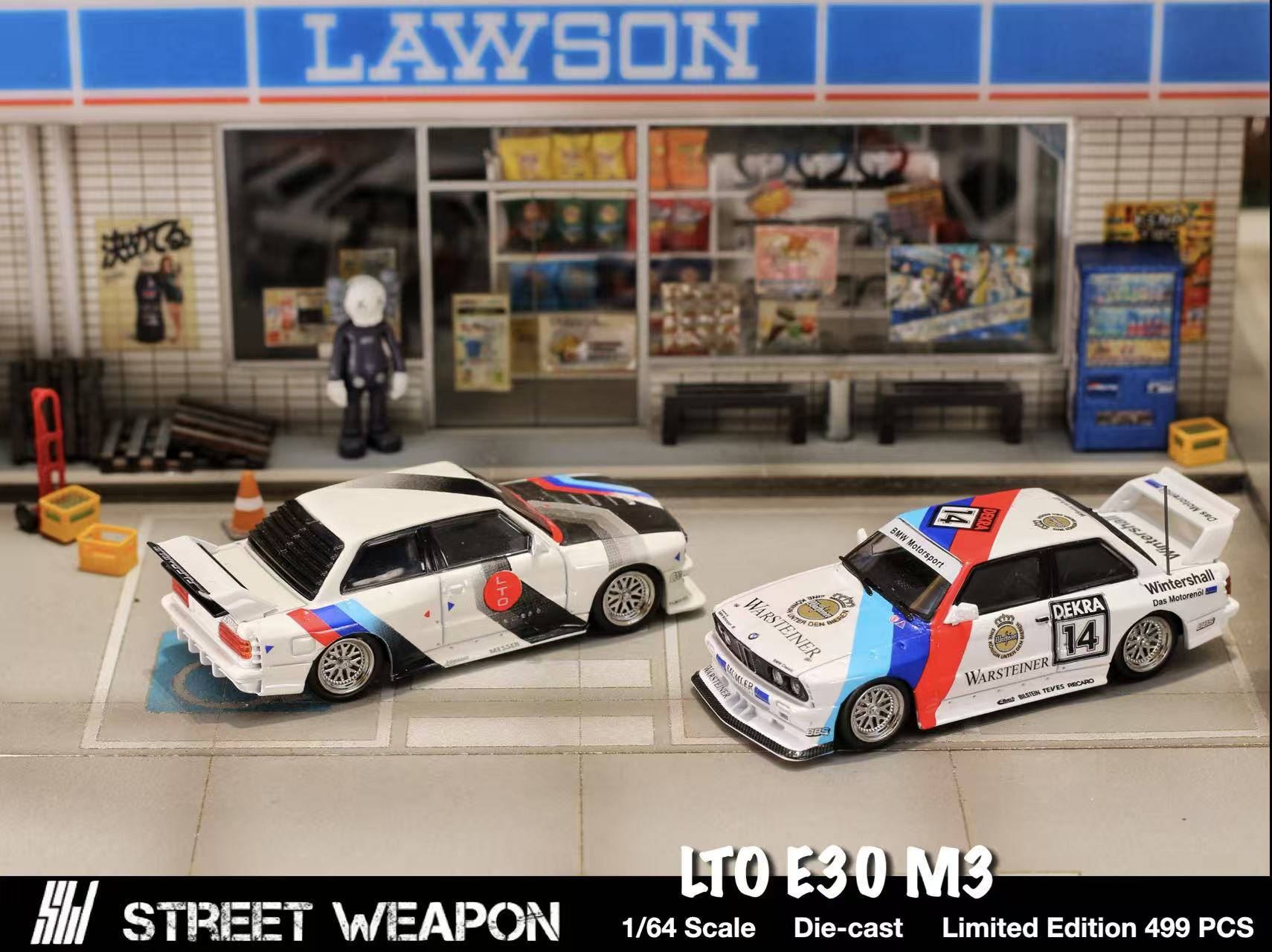 Street Weapon 1:64 BMW E30 M3 LTO Modified (2 Versions) – Horizon