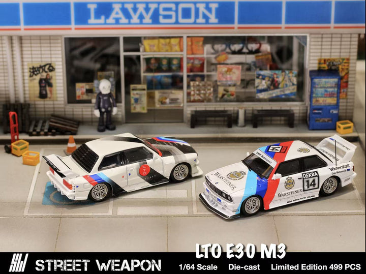 [Preorder] Street Weapon 1:64 BMW E30 M3 LTO Modified (2 Versions)