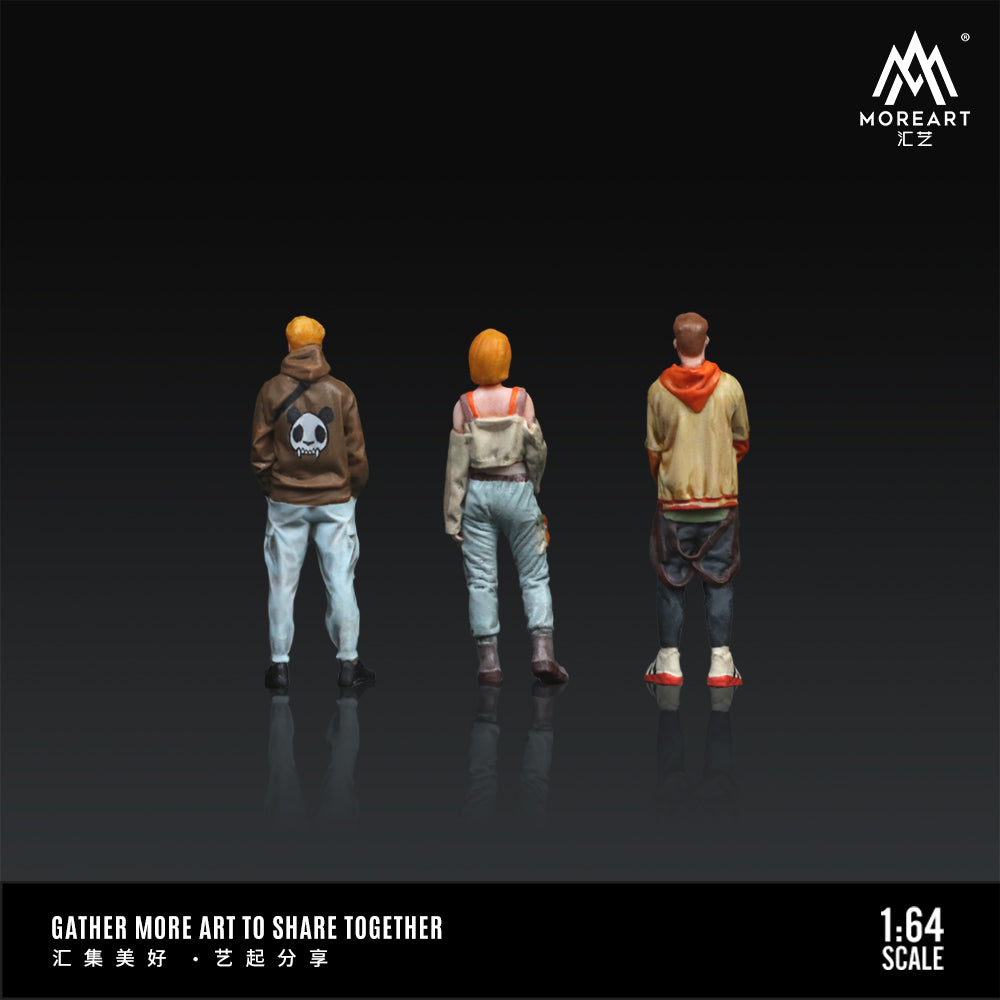 [Preorder] MoreArt 1:64 TRENDY MEN'S AND WOMEN'S DOLL SETS