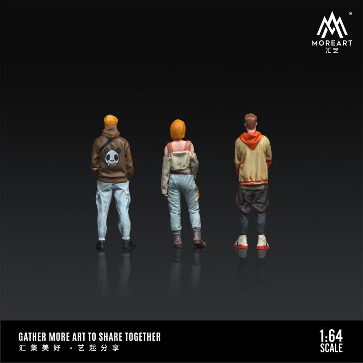 [Preorder] MoreArt 1:64 TRENDY MEN'S AND WOMEN'S DOLL SETS